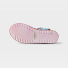 L'Artiste Tempest sandals in Blue Multi, outsole view