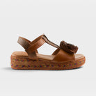 L'Artiste Tempest sandals in Camel Multi, hero view