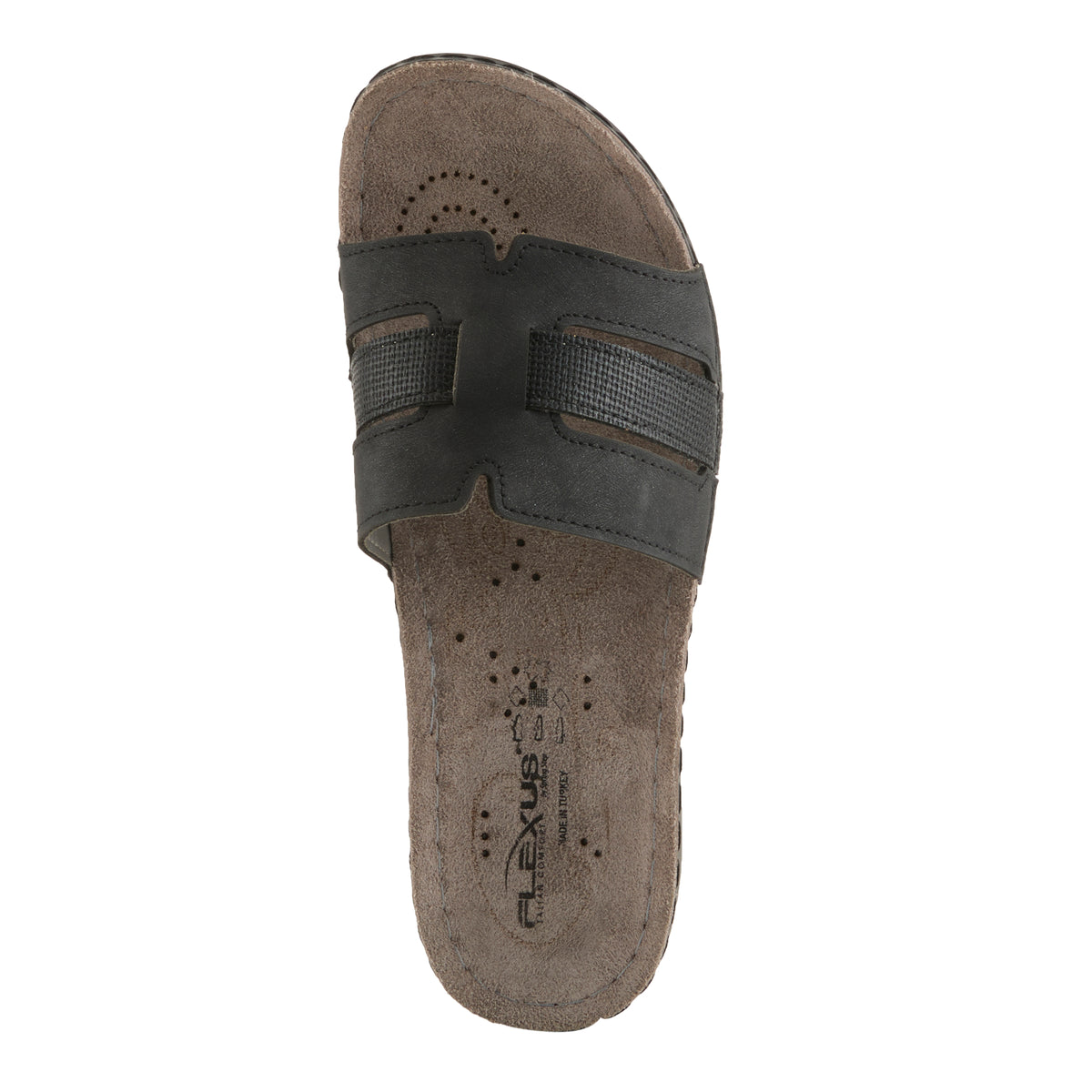 Flexus FLEXUS TETHYS SANDALS sandal in black with flexible sole