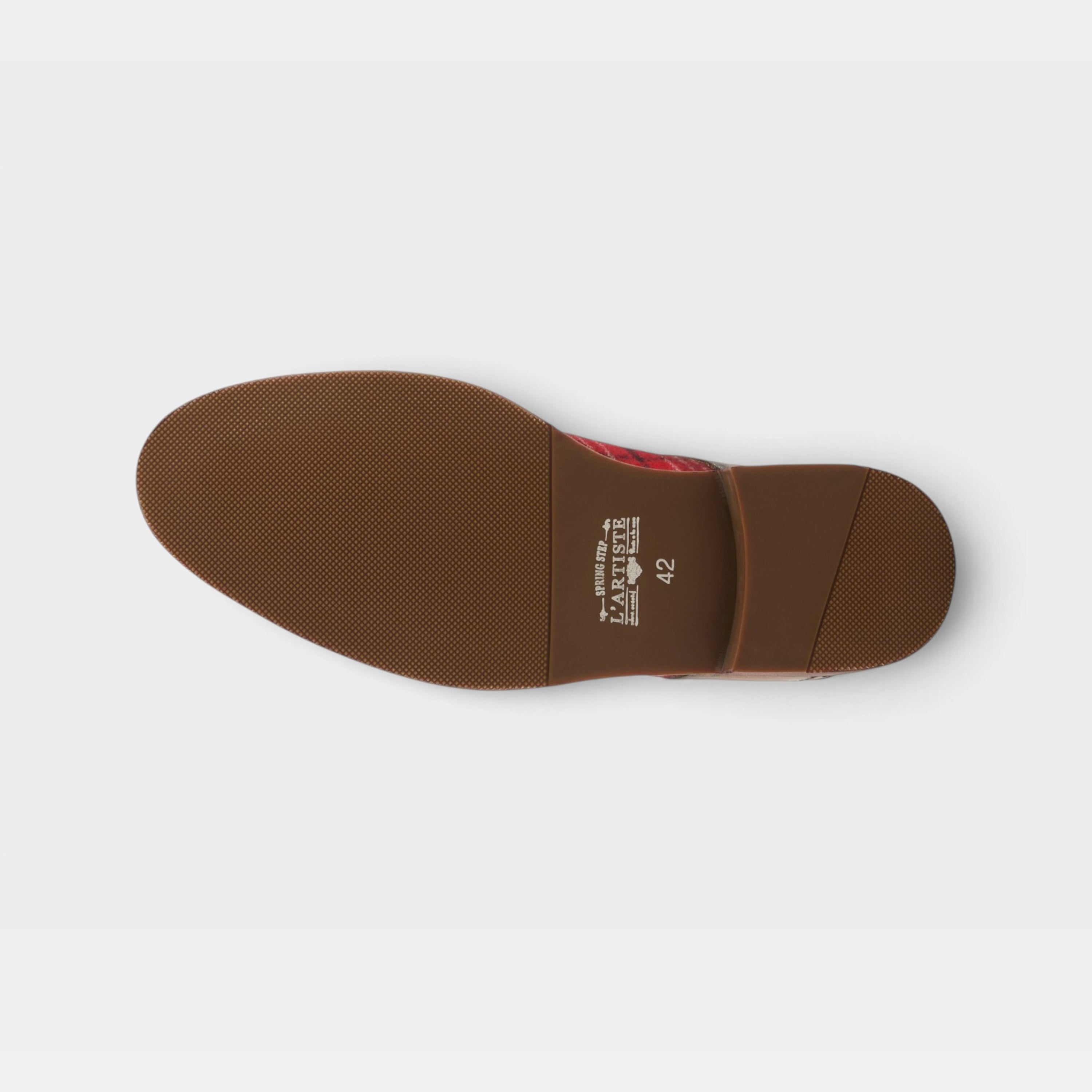 L'Artiste Men Thavo-Plaid Grey Multi Oxford Shoe