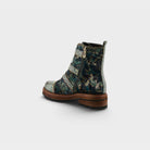 L'Artiste Thisway boots in Green Multi, alternate angle view