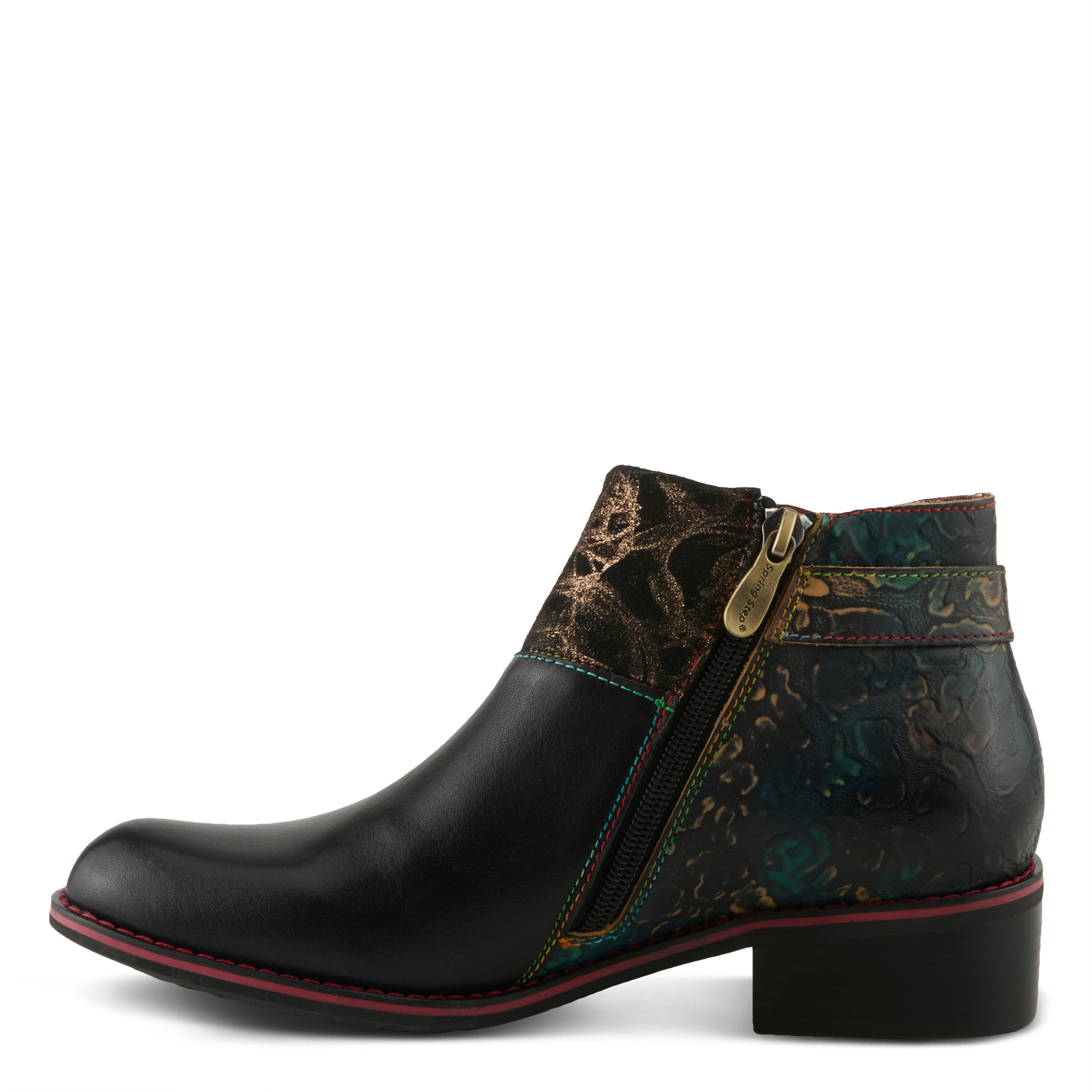 L'Artiste L'ARTISTE TIATIA BOOTS boot in brown with handcrafted leather design
