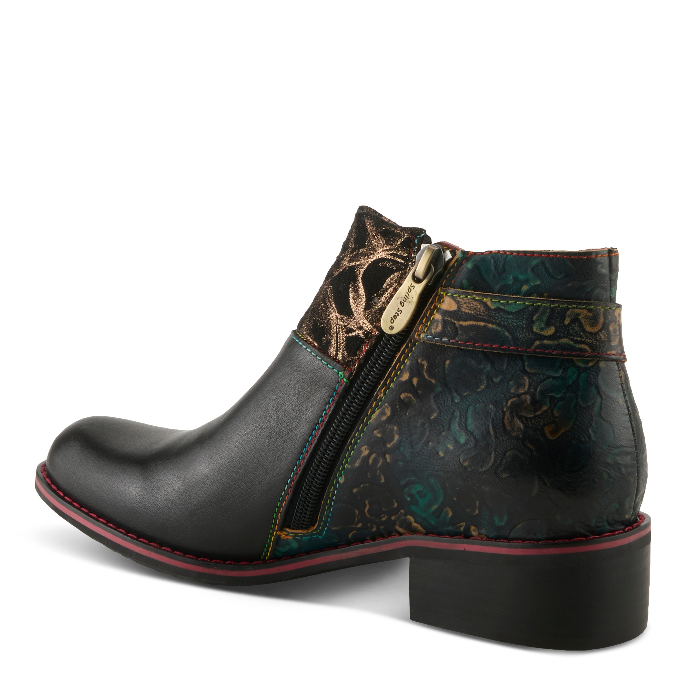 L'Artiste L'ARTISTE TIATIA BOOTS boot in brown with handcrafted leather design