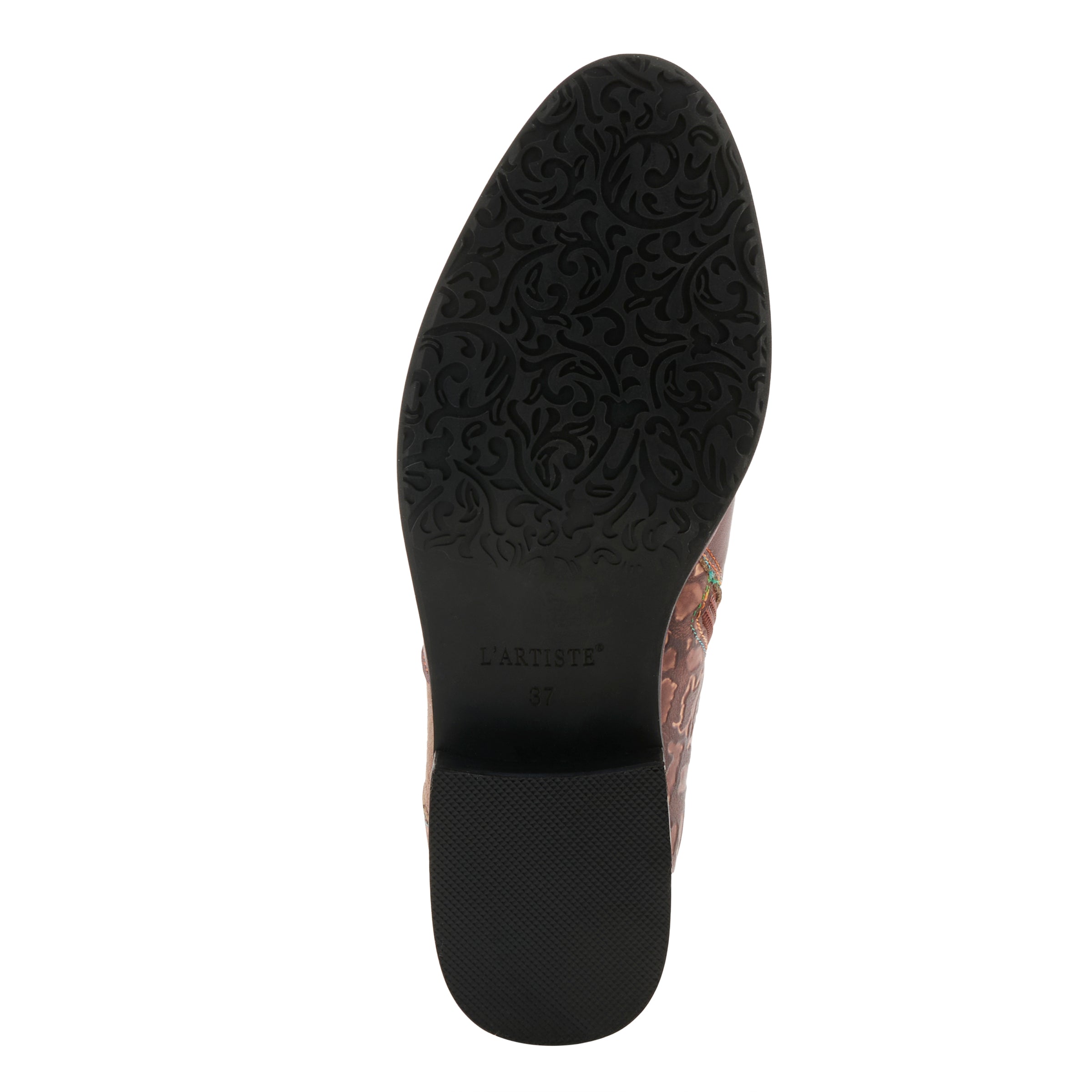 L'Artiste L'ARTISTE TIATIA BOOTS boot in black with handcrafted leather design