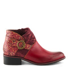 L'Artiste L'ARTISTE TIATIA BOOTS boot in bordeaux with handcrafted leather design