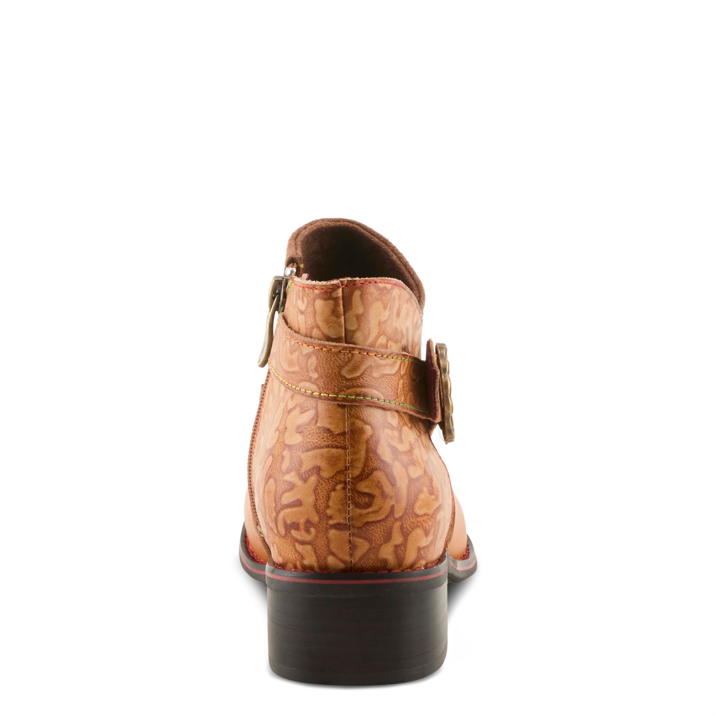 L'Artiste L'ARTISTE TIATIA BOOTS boot in camel with handcrafted leather design