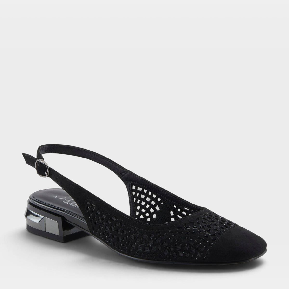 Azura Tiffanied Black Shoe