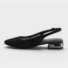 Azura Tiffanied Black Shoe