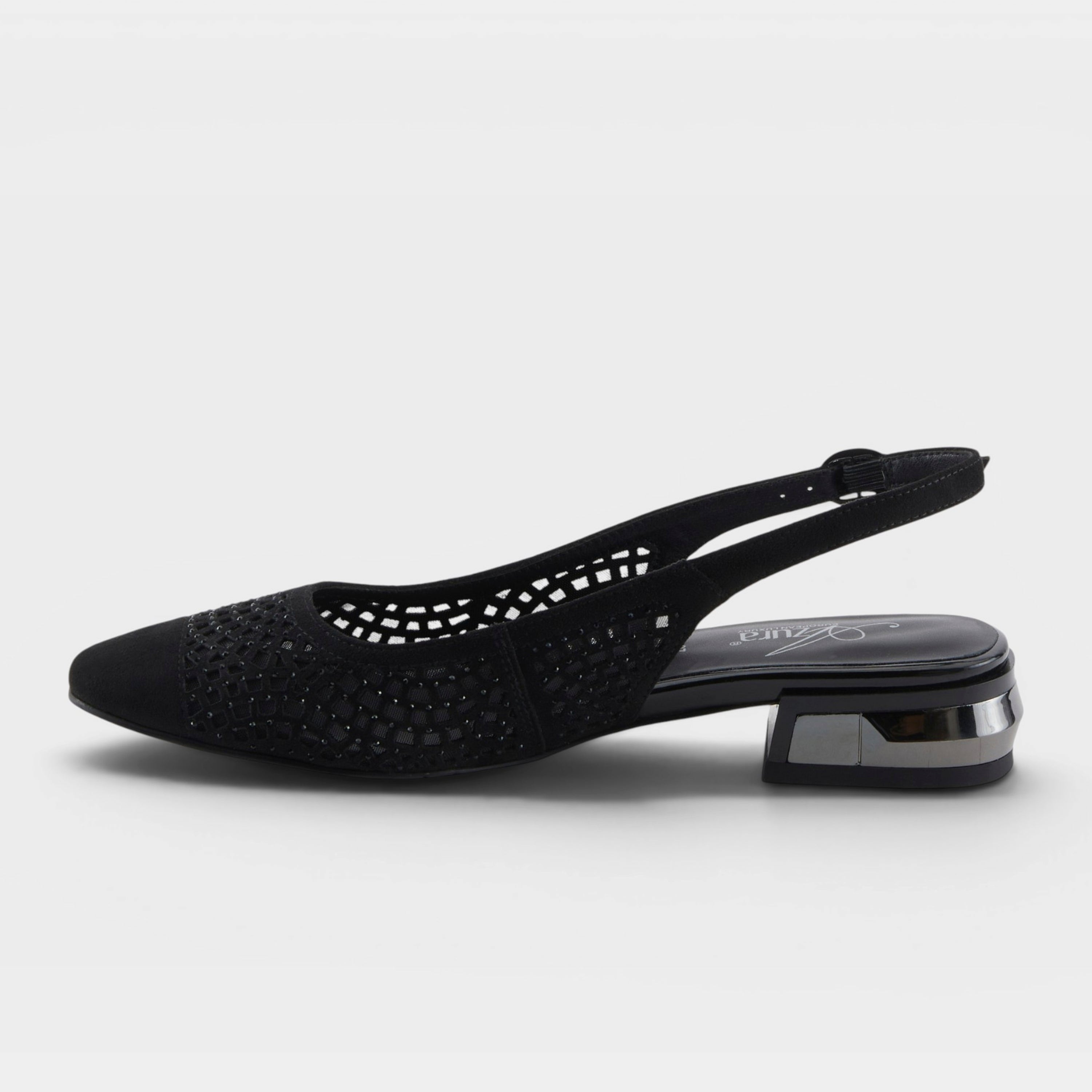Azura Tiffanied Black Shoe