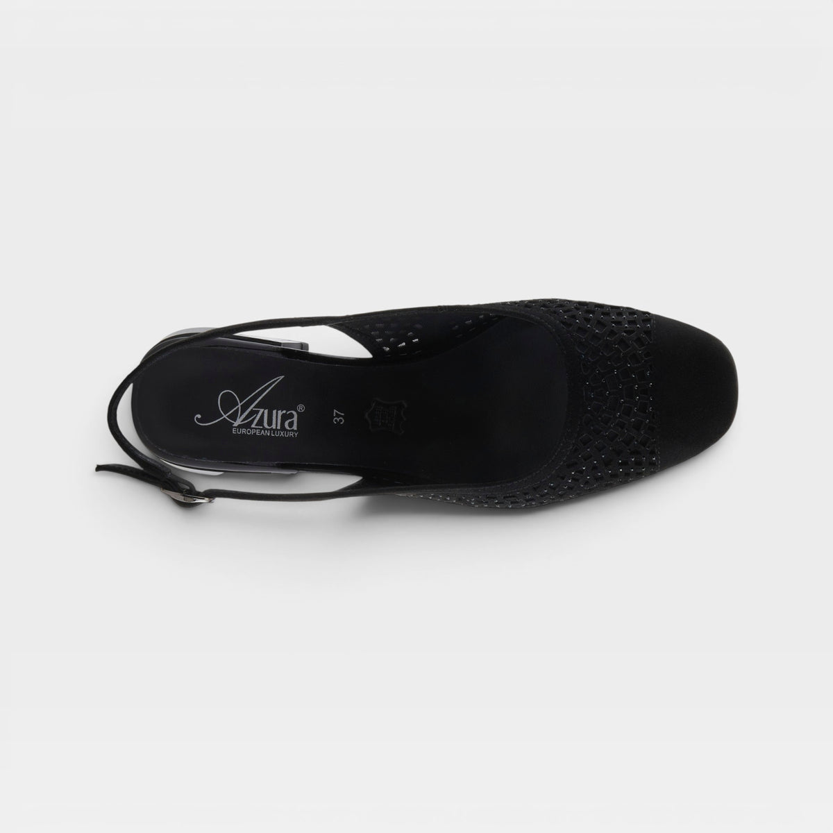 Azura Tiffanied Black Shoe