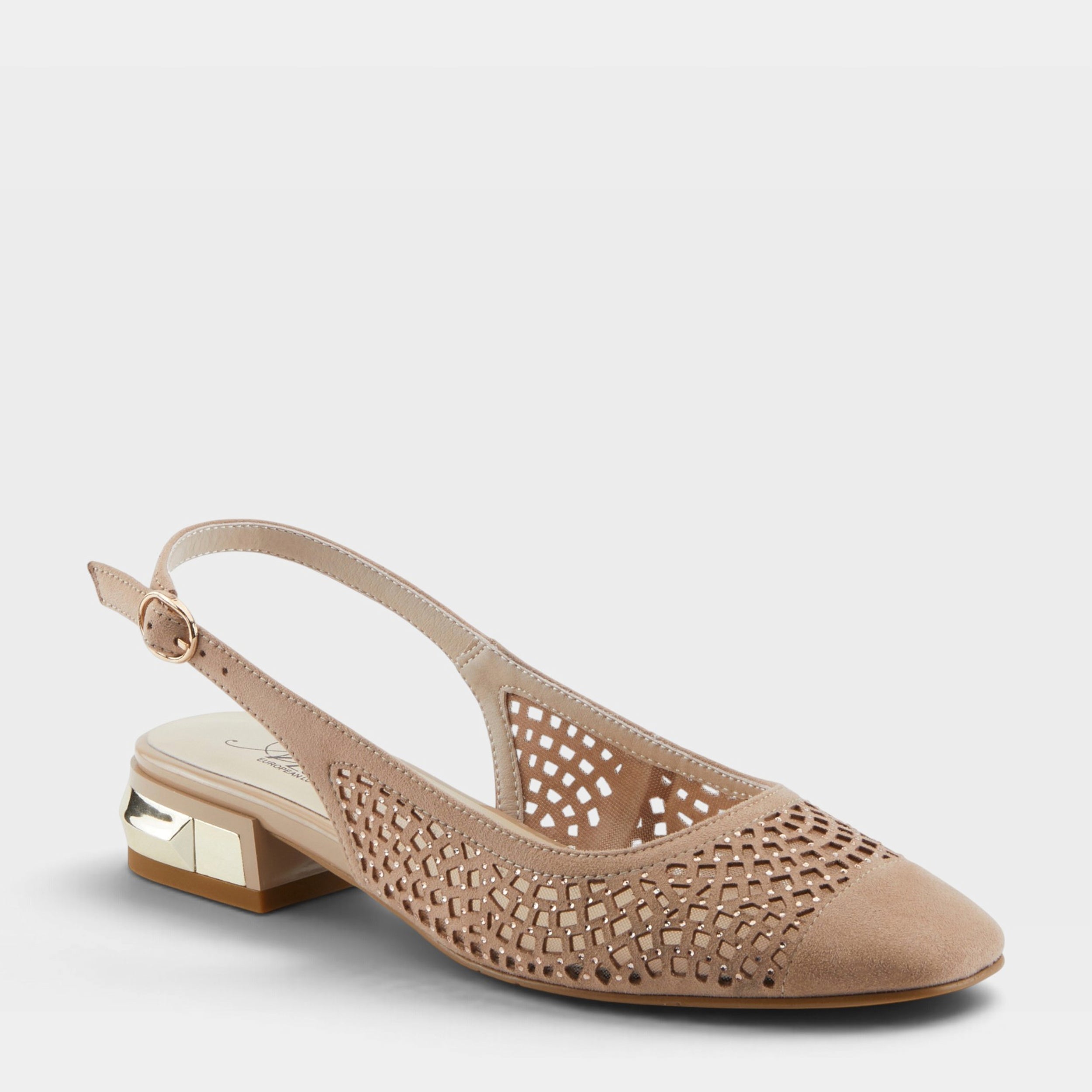 Azura Tiffanied Beige Shoe