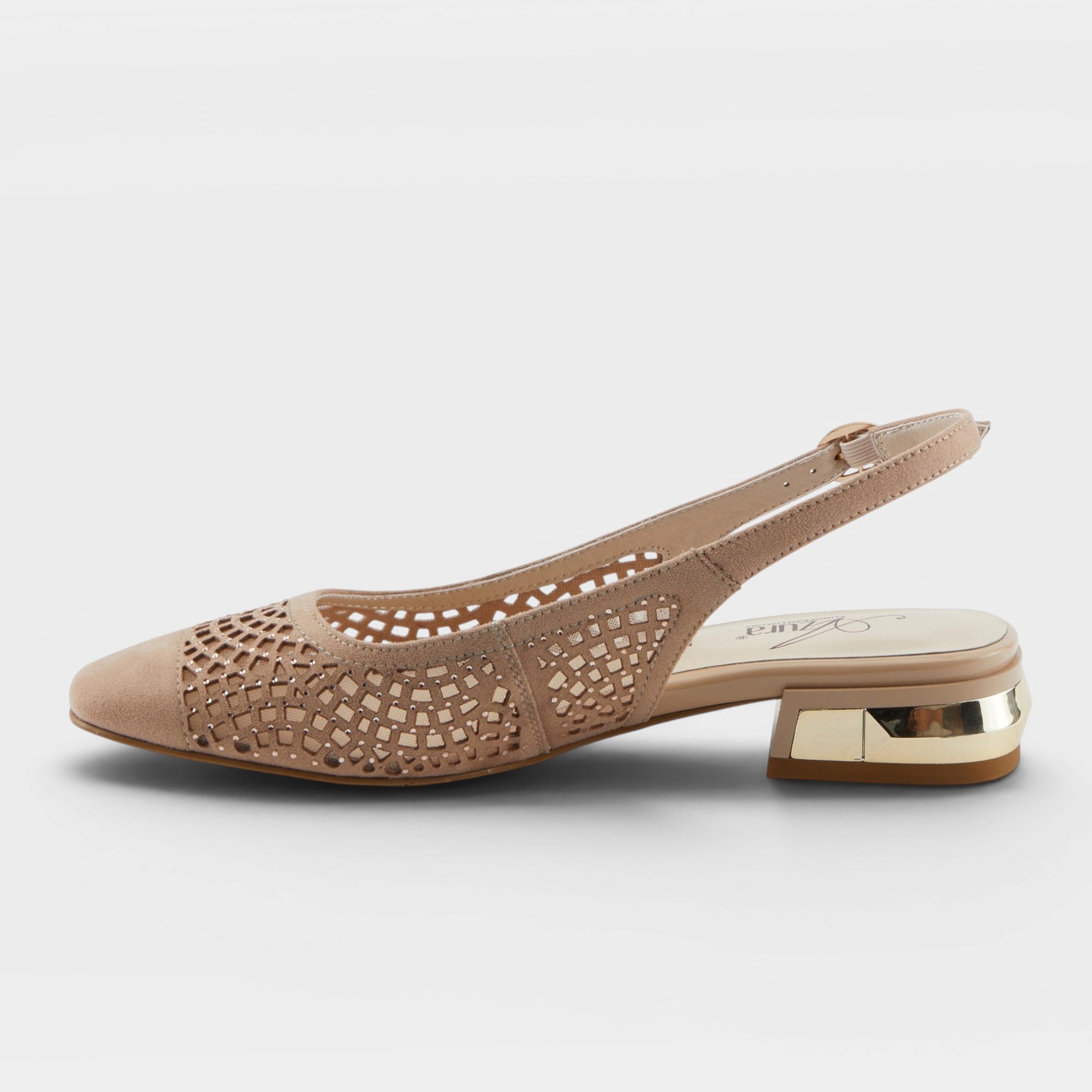 Azura Tiffanied Beige Shoe