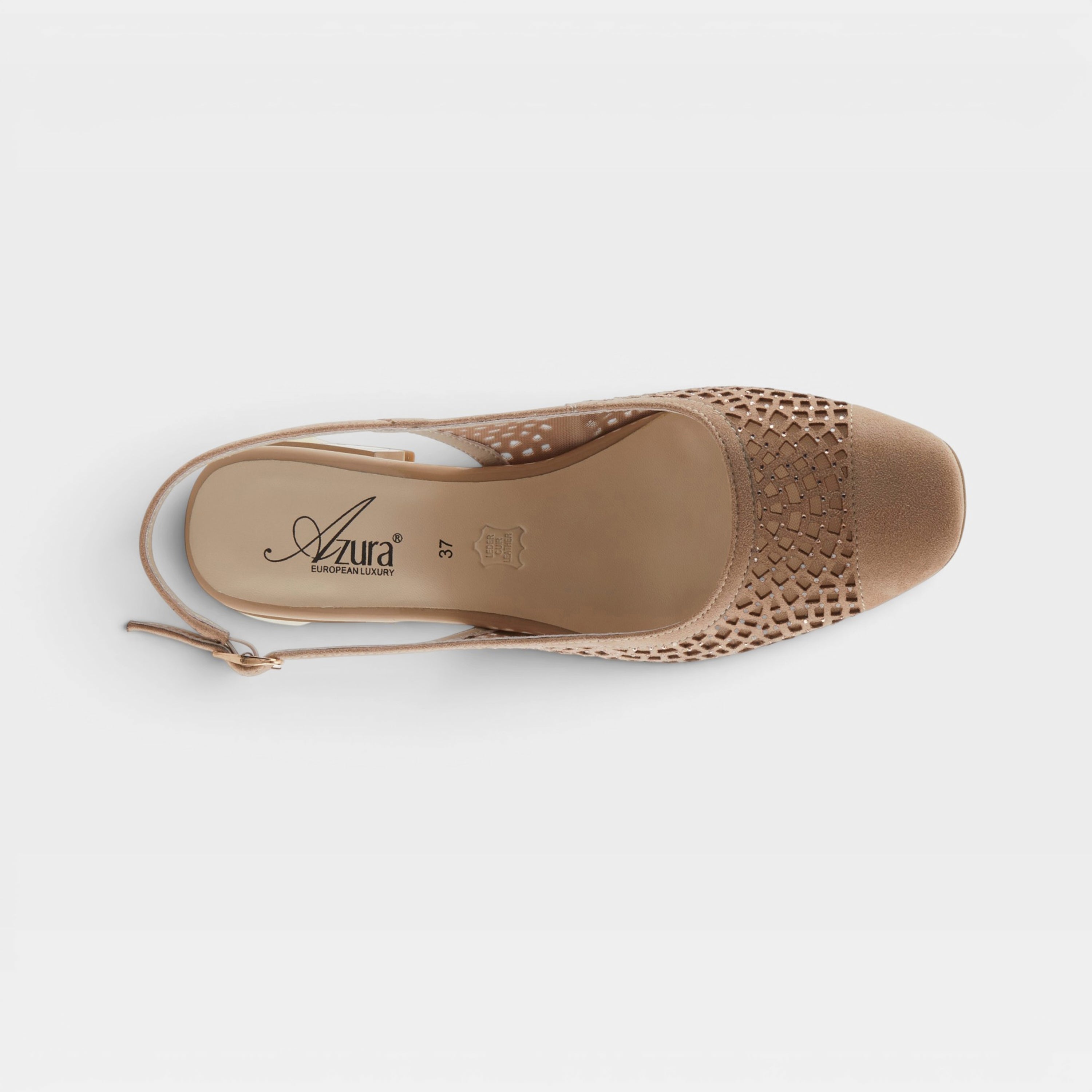 Azura Tiffanied Beige Shoe