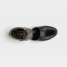 L'Artiste Toolie shoes in Black, top view