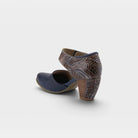 L'Artiste Toolie shoes in Blue, alternate angle view