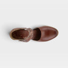 L'Artiste Toolie shoes in Brown, top view
