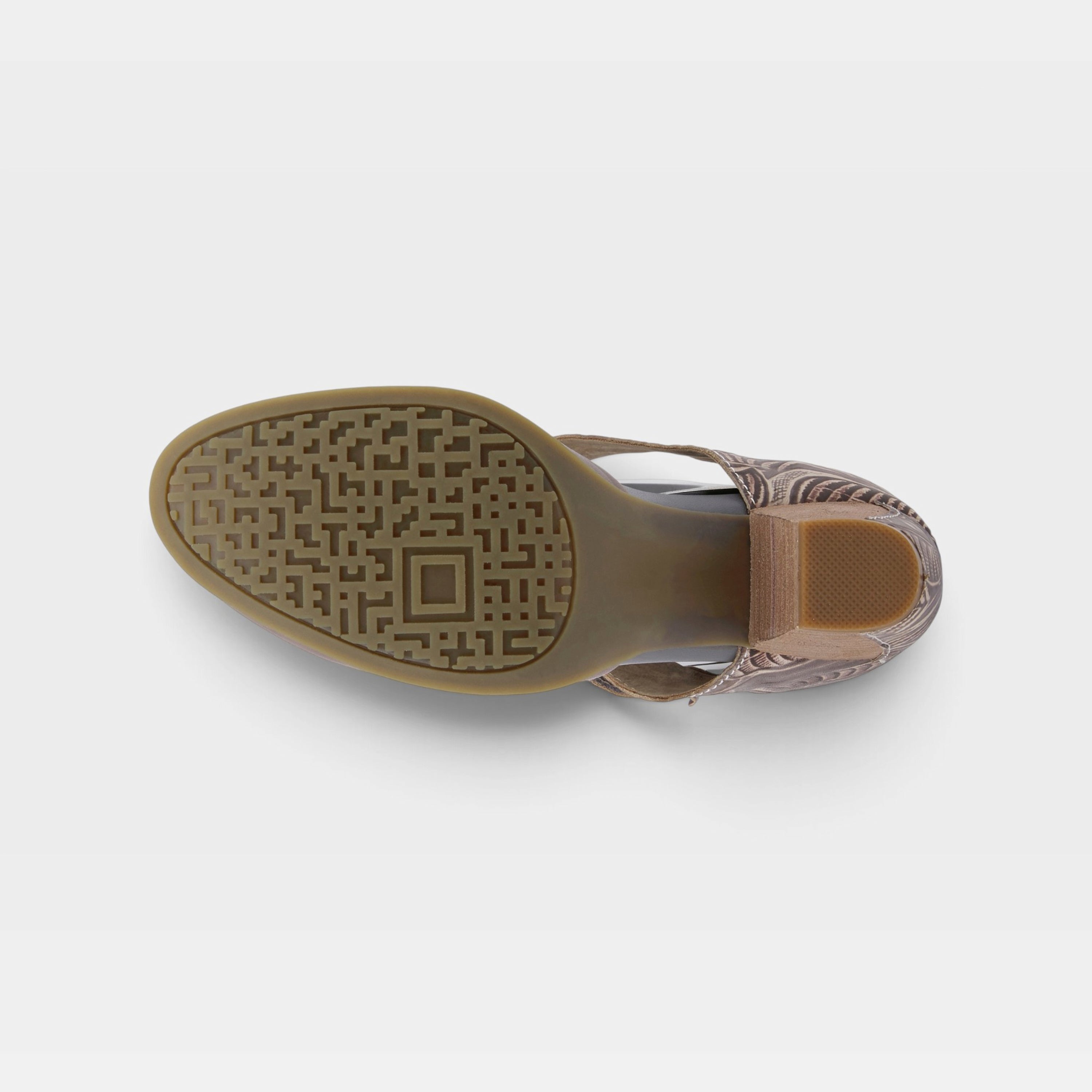 L'Artiste Toolie shoes in Grey, outsole view