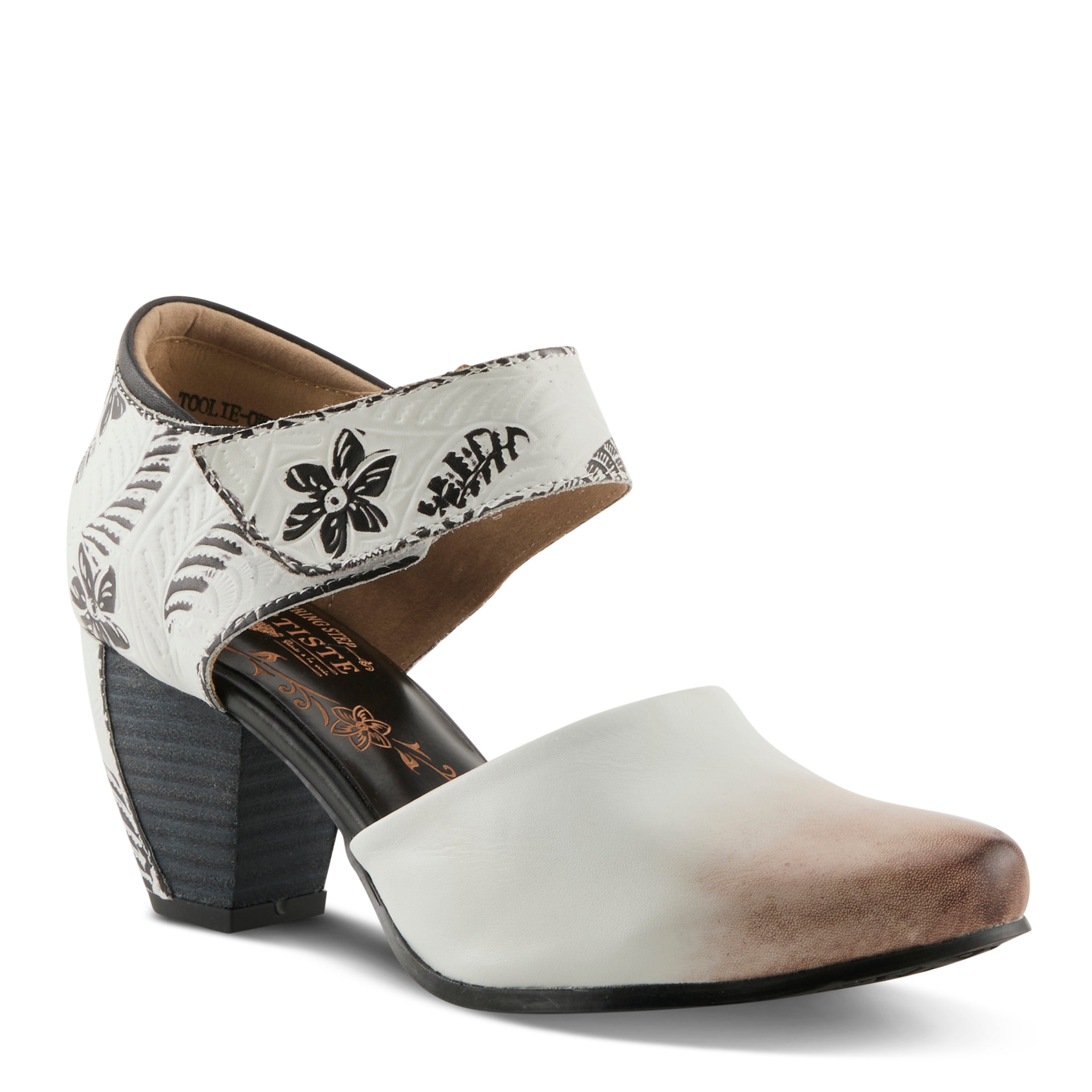 L'artiste Toolie Shoes | Leather-Wrapped Heel | Spring Step Shoes