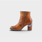 L'Artiste Topanga boots in Camel, side view