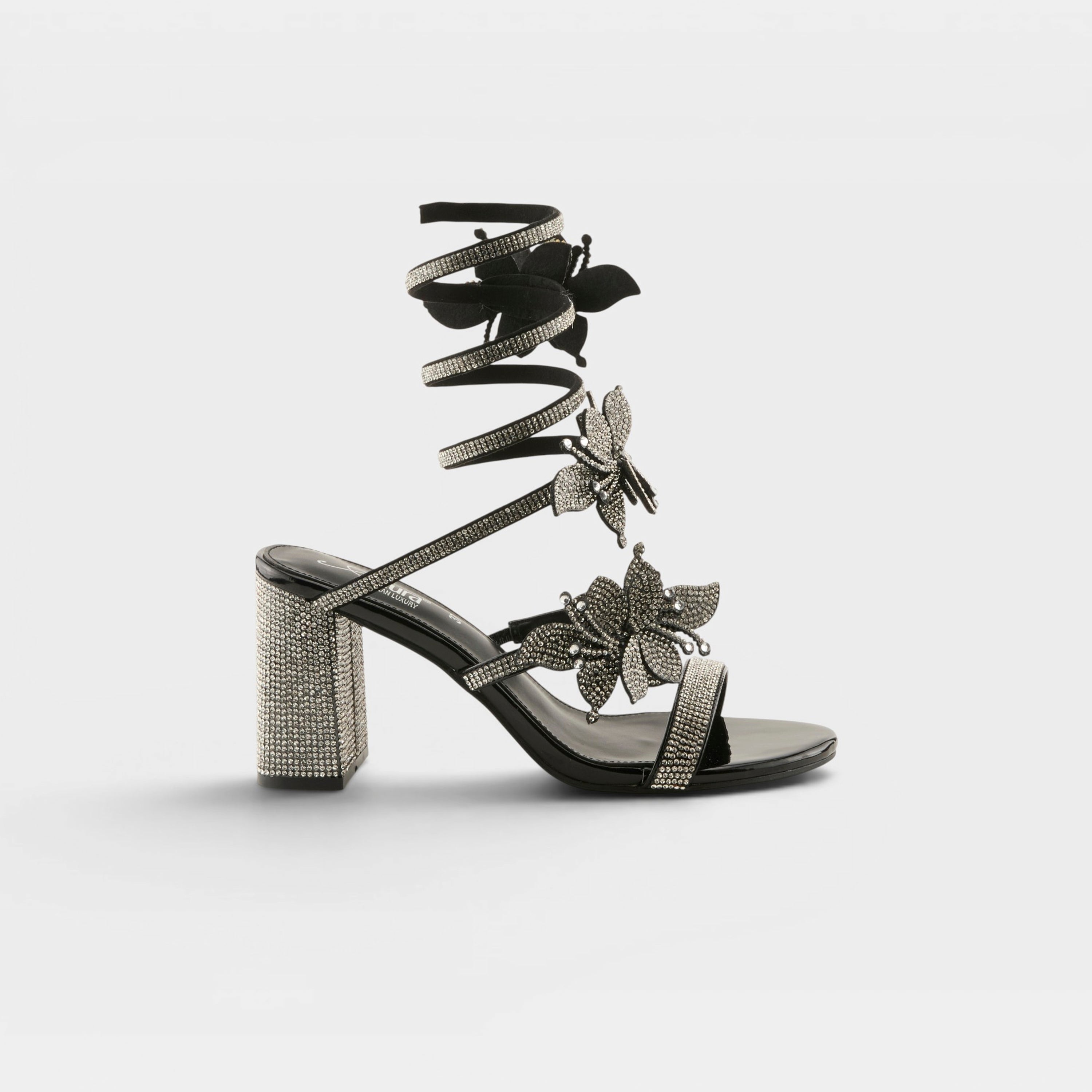 Azura Tothemoon Black Multi Sandal
