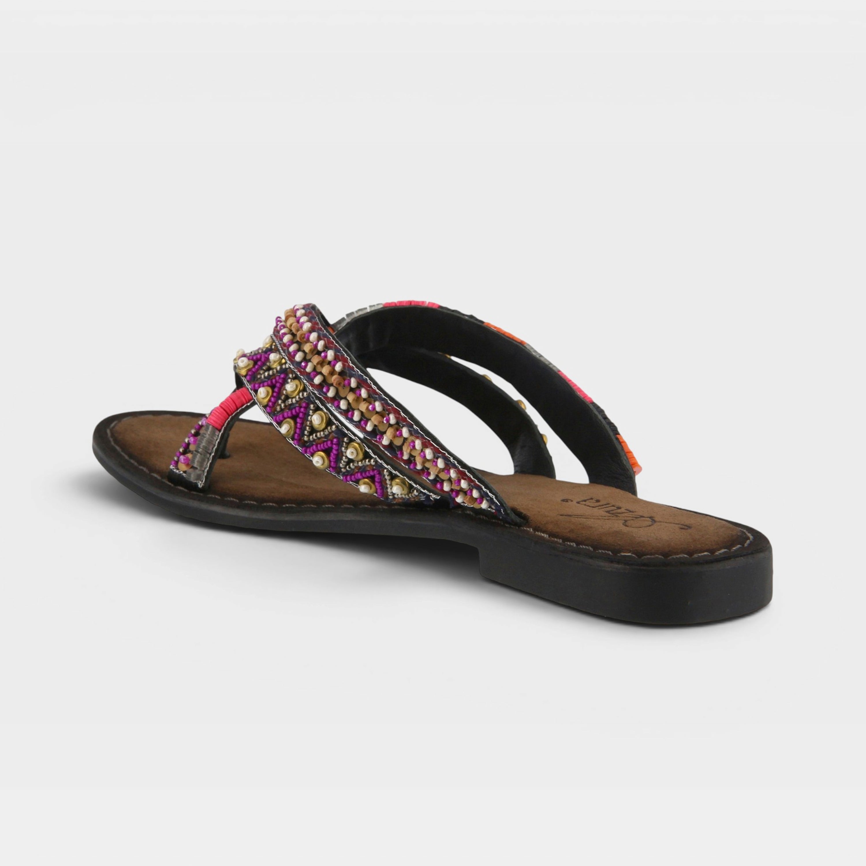 Azura Triage Black Multi Sandal