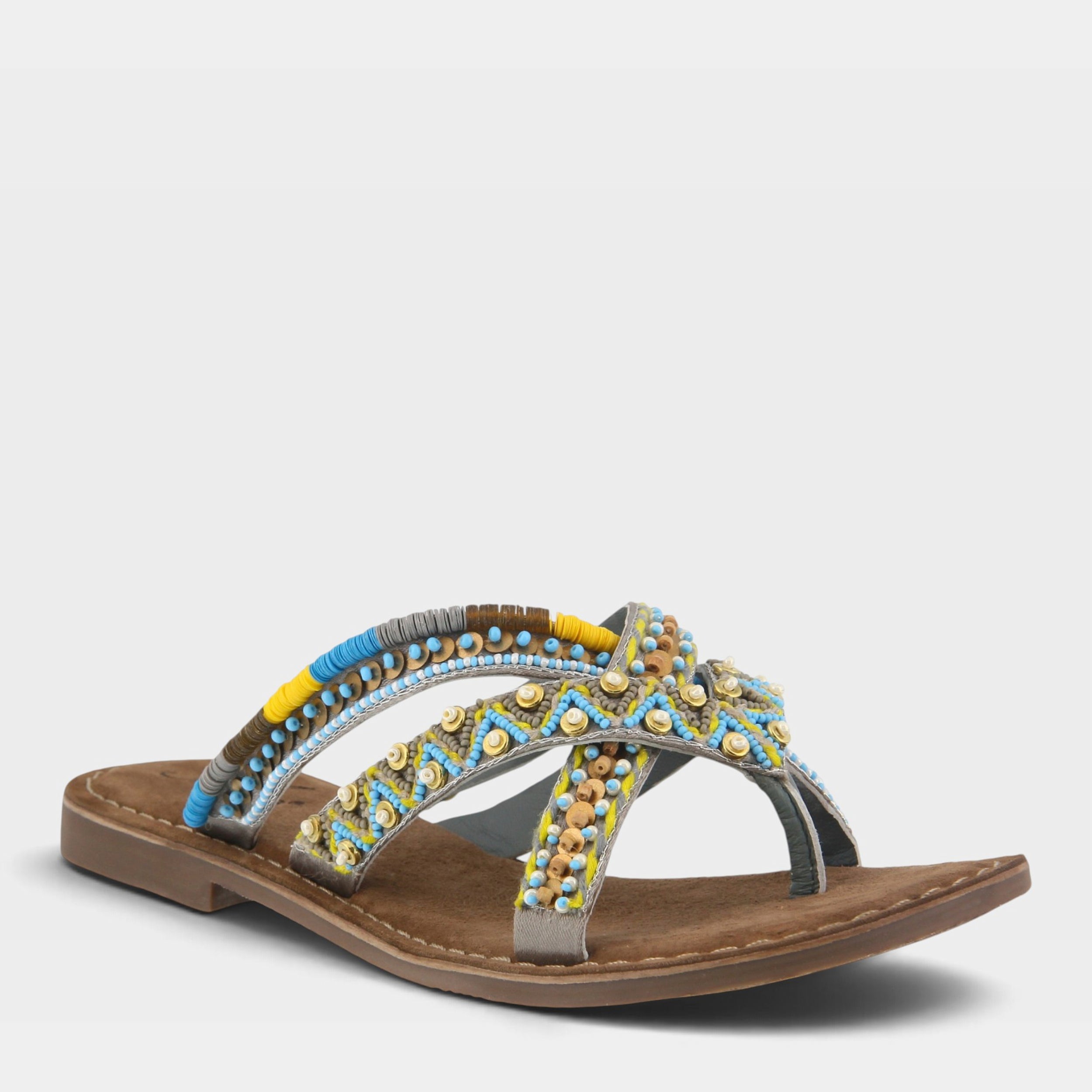 Azura Triage Grey Multi Sandal