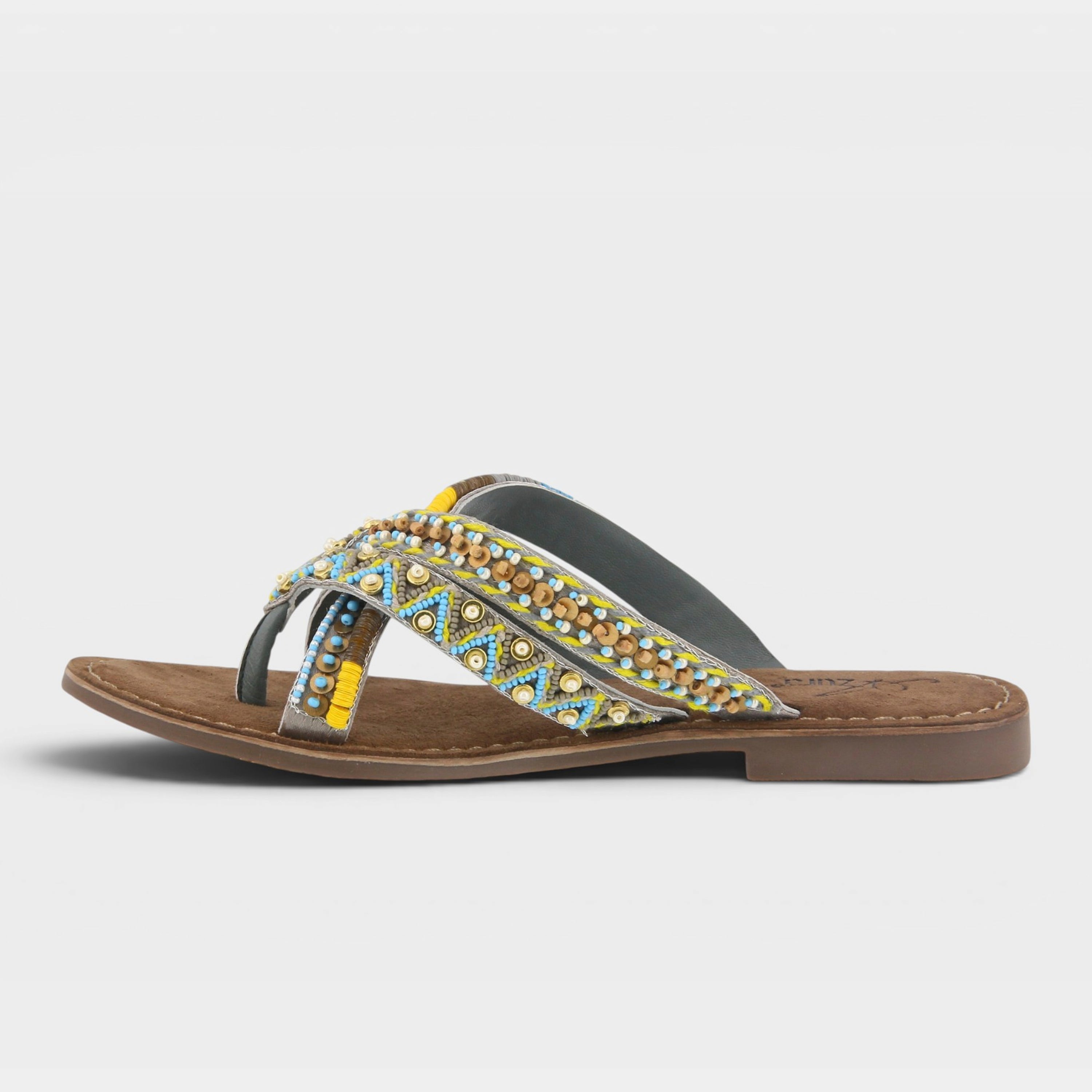 Azura Triage Grey Multi Sandal