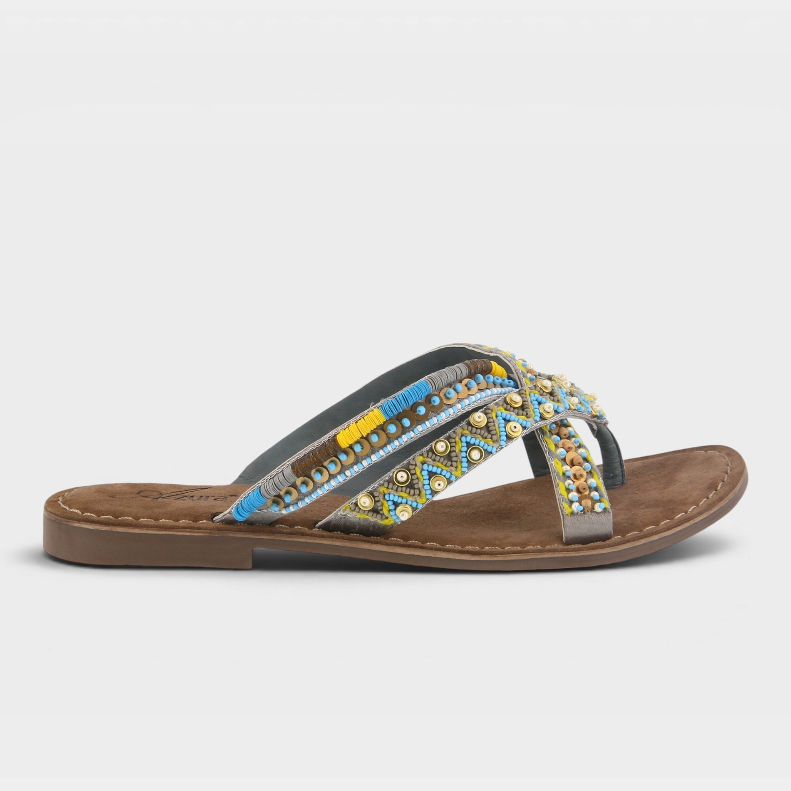 Azura Triage Grey Multi Sandal