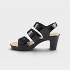 Patrizia Triodee Black Patent Slingback Sandal
