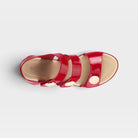 Patrizia Triodee Red Patent Slingback Sandal