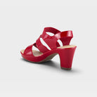 Patrizia Triodee Red Patent Slingback Sandal