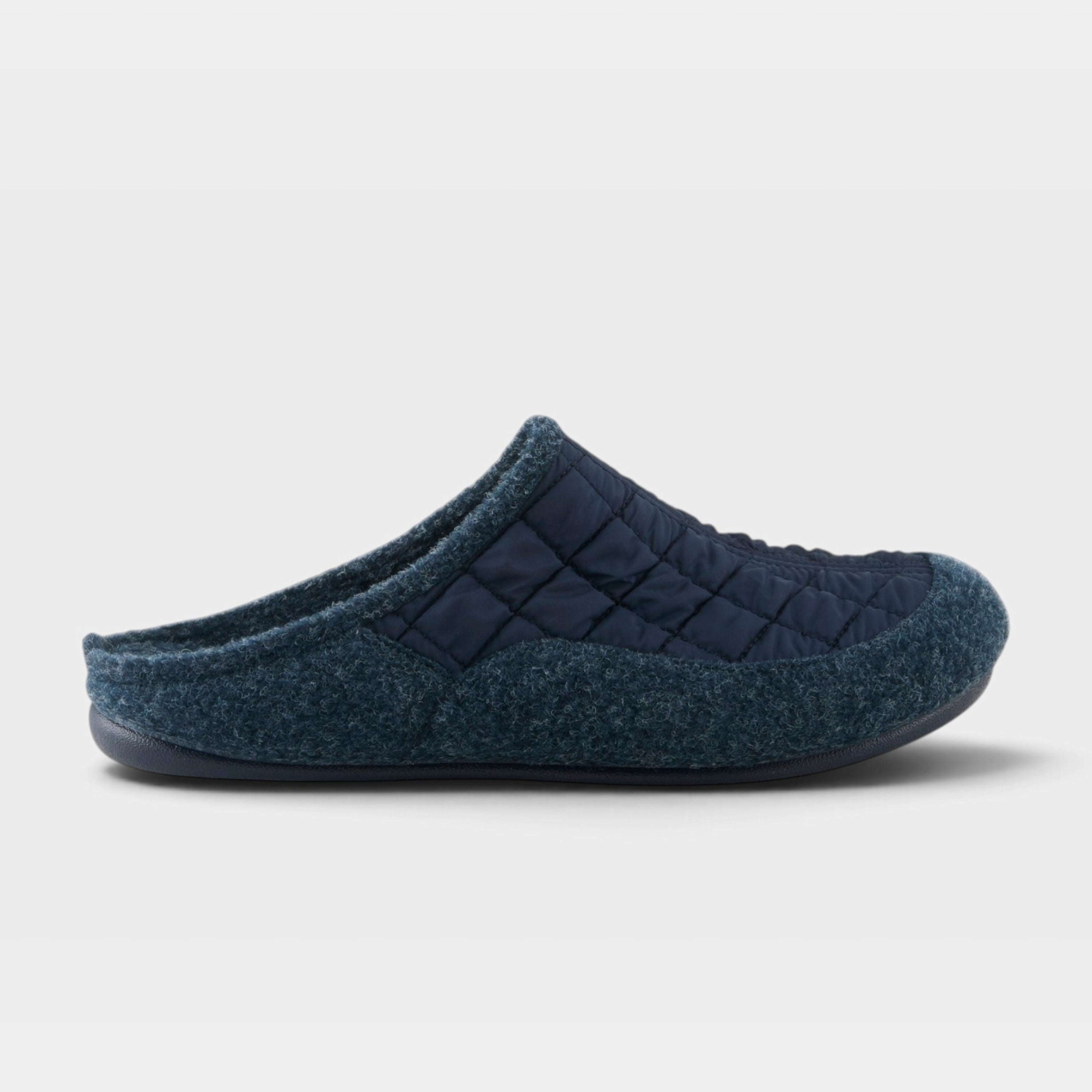 Spring Step Men Twiled Navy Slipper