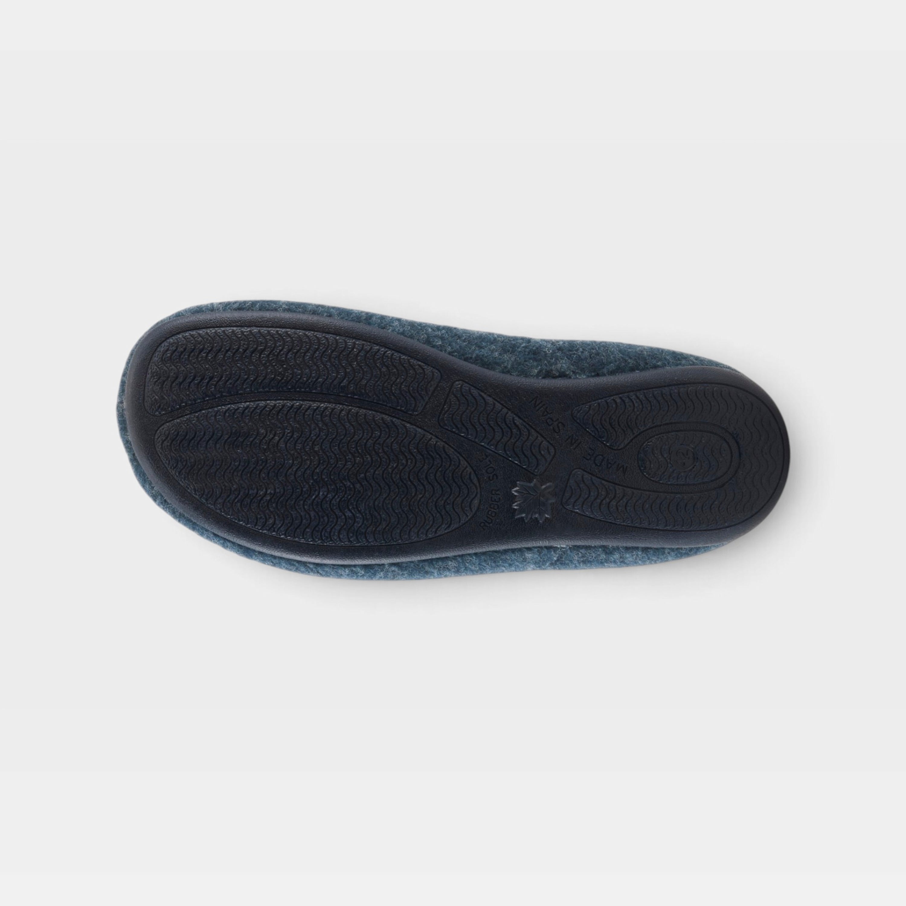 Spring Step Men Twiled Navy Slipper