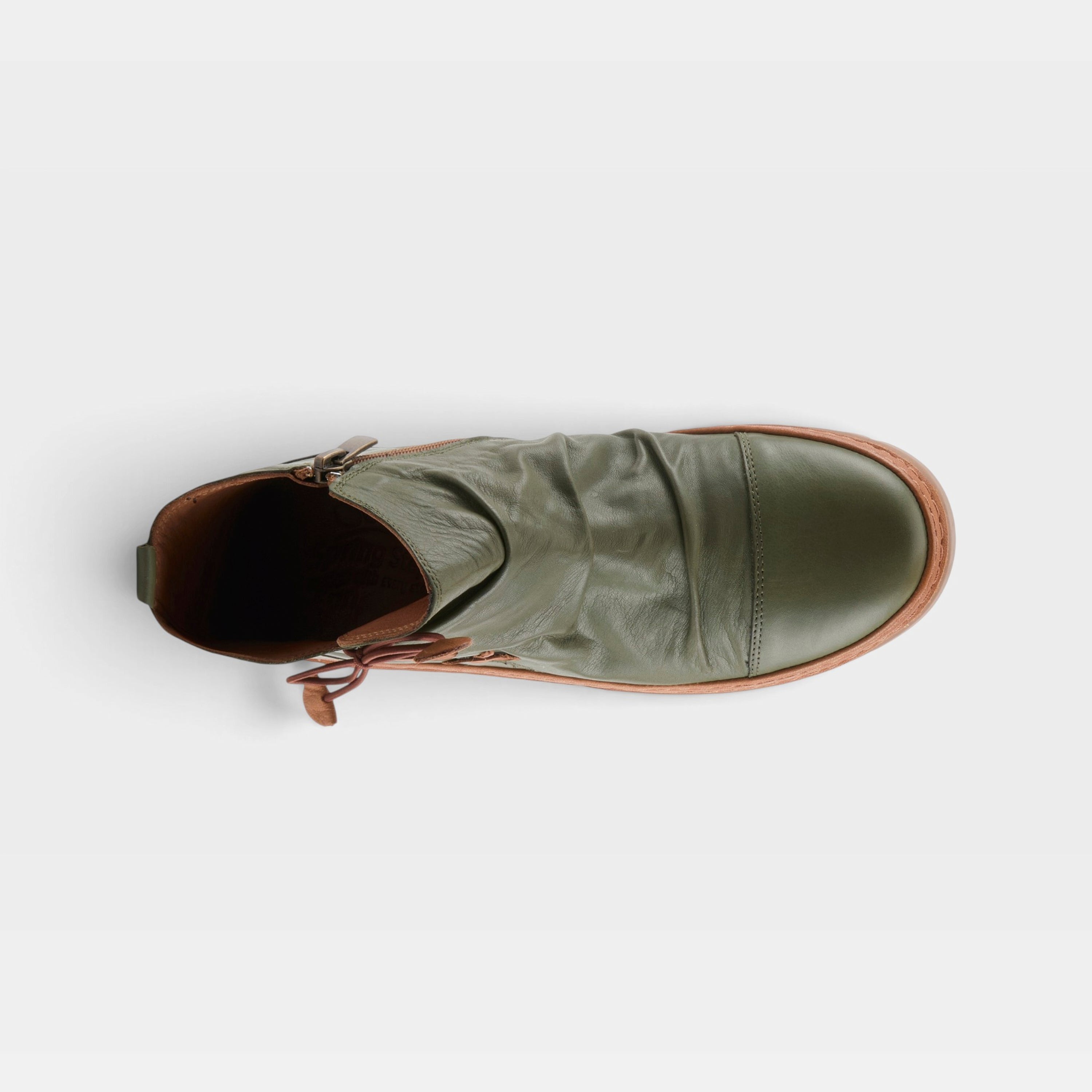 Spring Step Vandis Olive Green Boot