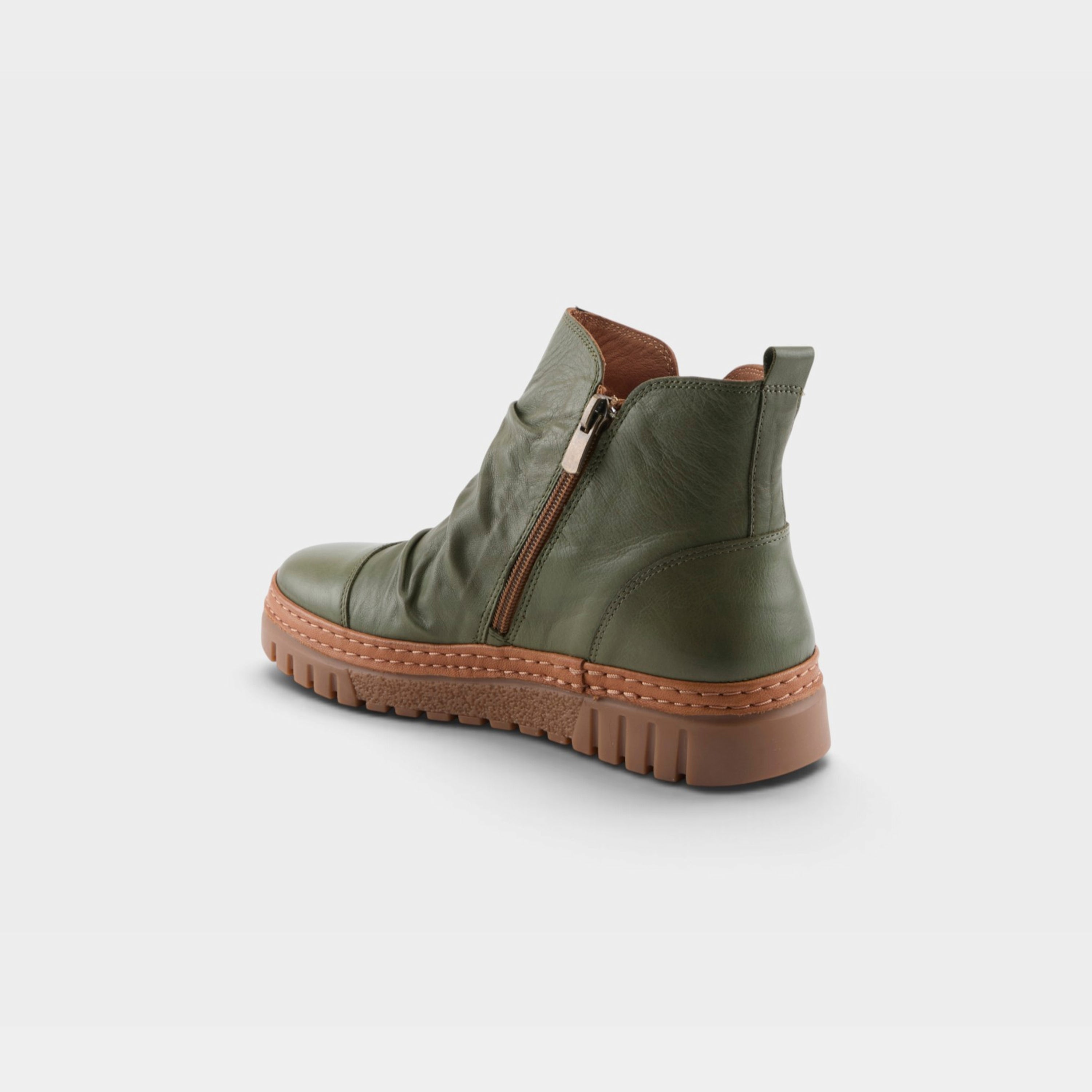 Spring Step Vandis Olive Green Boot