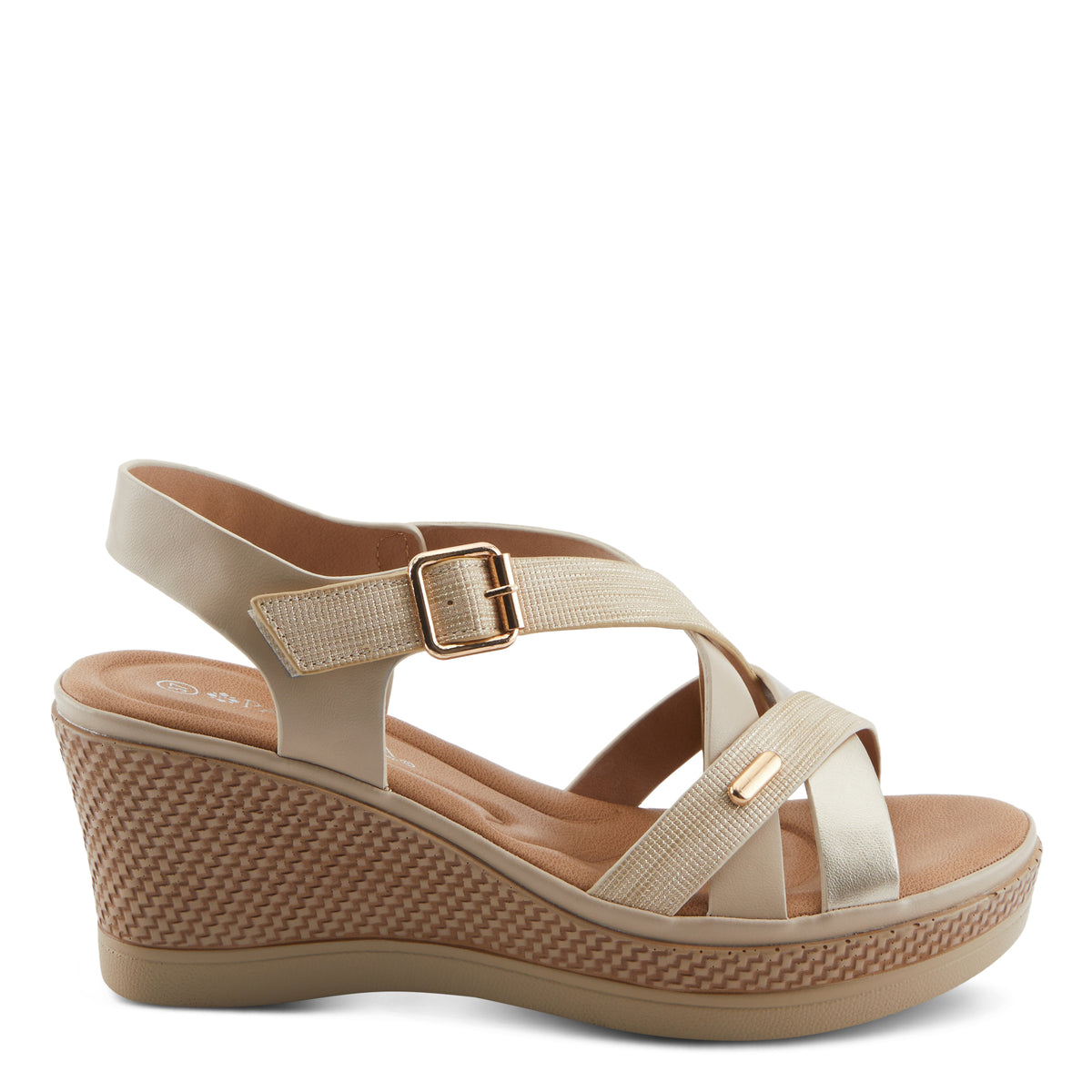 Patrizia PATRIZIA VANJHEE SANDALS sandal in beige multi with stylish fashion design
