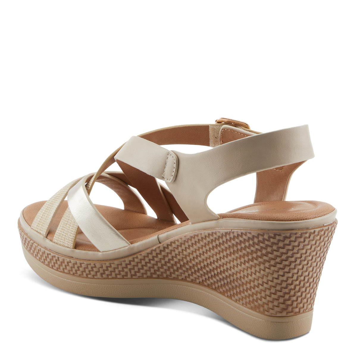 Patrizia PATRIZIA VANJHEE SANDALS sandal in beige multi with stylish fashion design