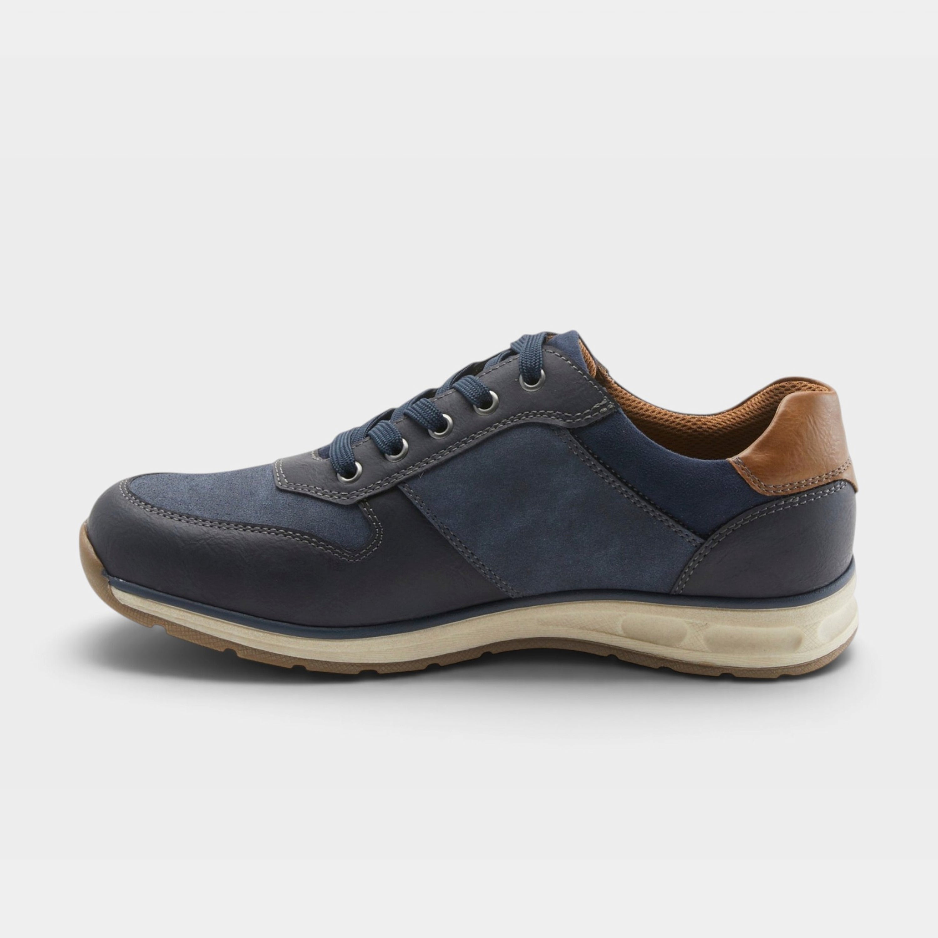 Spring Step Relife Men Vincent Navy Shoe