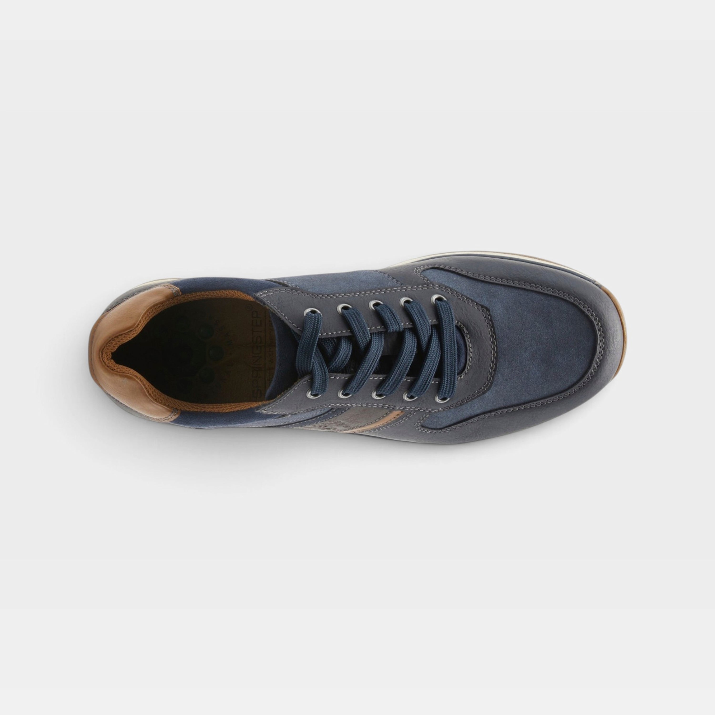Spring Step Relife Men Vincent Navy Shoe