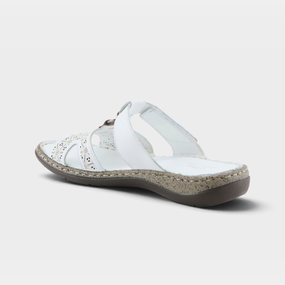 Spring Step Virelle White Sandal