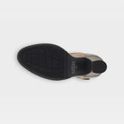 L'Artiste Visionary ankle strap shoes in Grey, outsole view