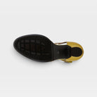L'Artiste Visionary ankle strap shoes in Yellow, outsole view