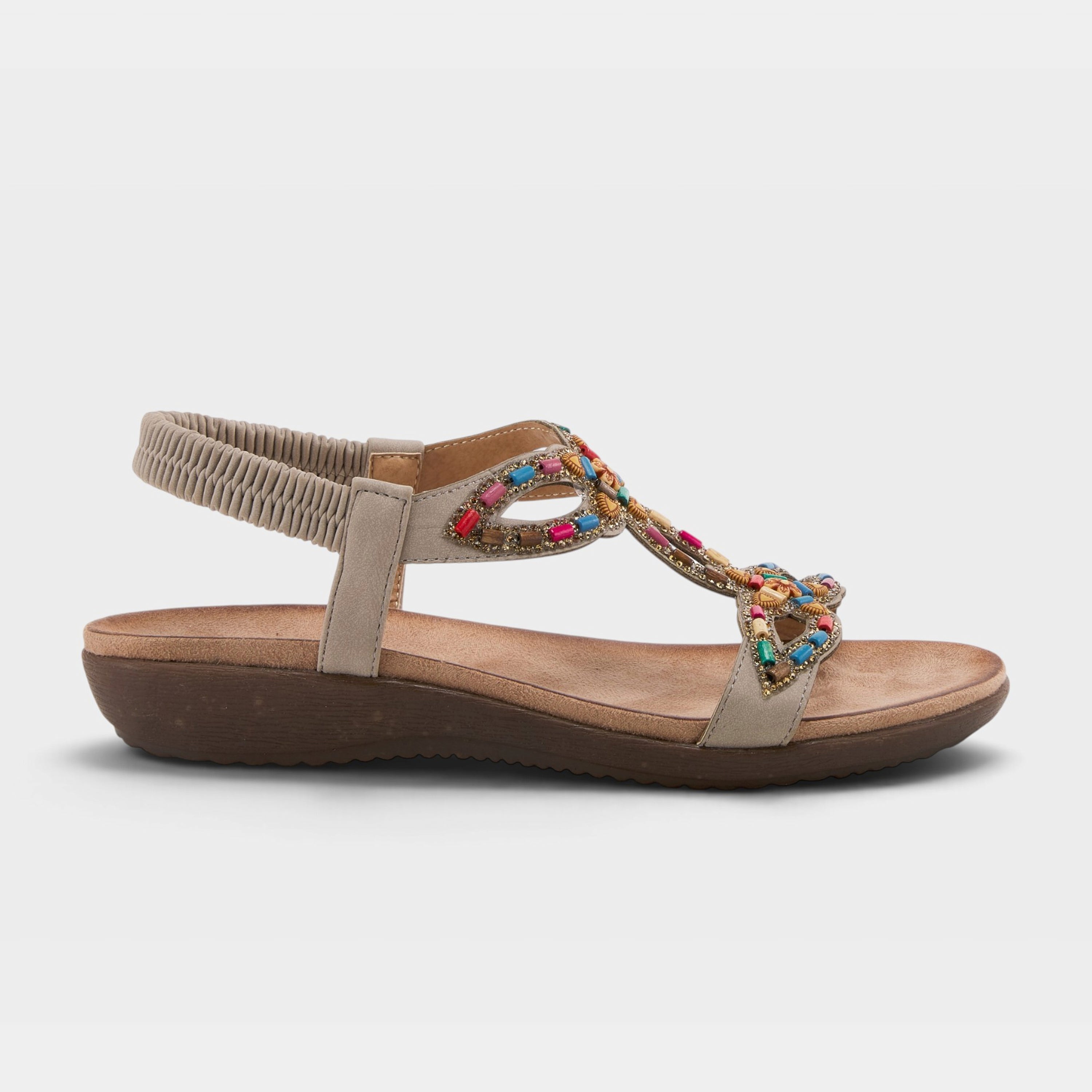 Patrizia Volcanic Grey Sandal