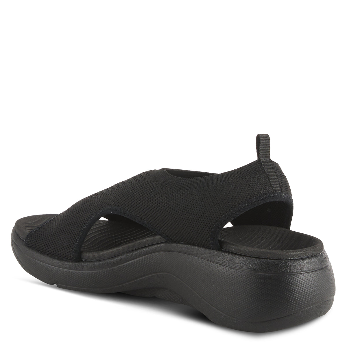 Flexus FLEXUS VULCAN SANDALS sandal in black with flexible sole