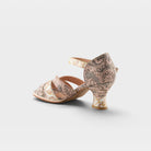L'Artiste Waltz-Fleur sandals in Pink Multi, alternate angle view