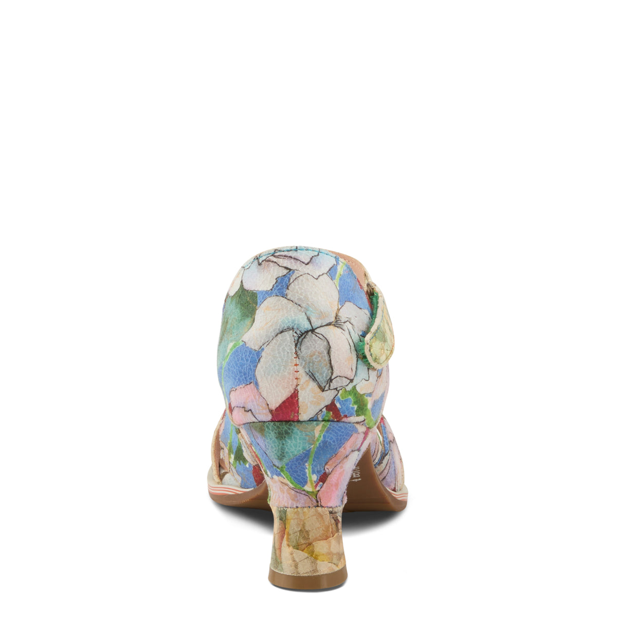L'Artiste L'ARTISTE WALTZ SANDALS sandal in lilac multi with handcrafted leather design