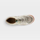 L'Artiste Wavehello sneaker in Off White, top view