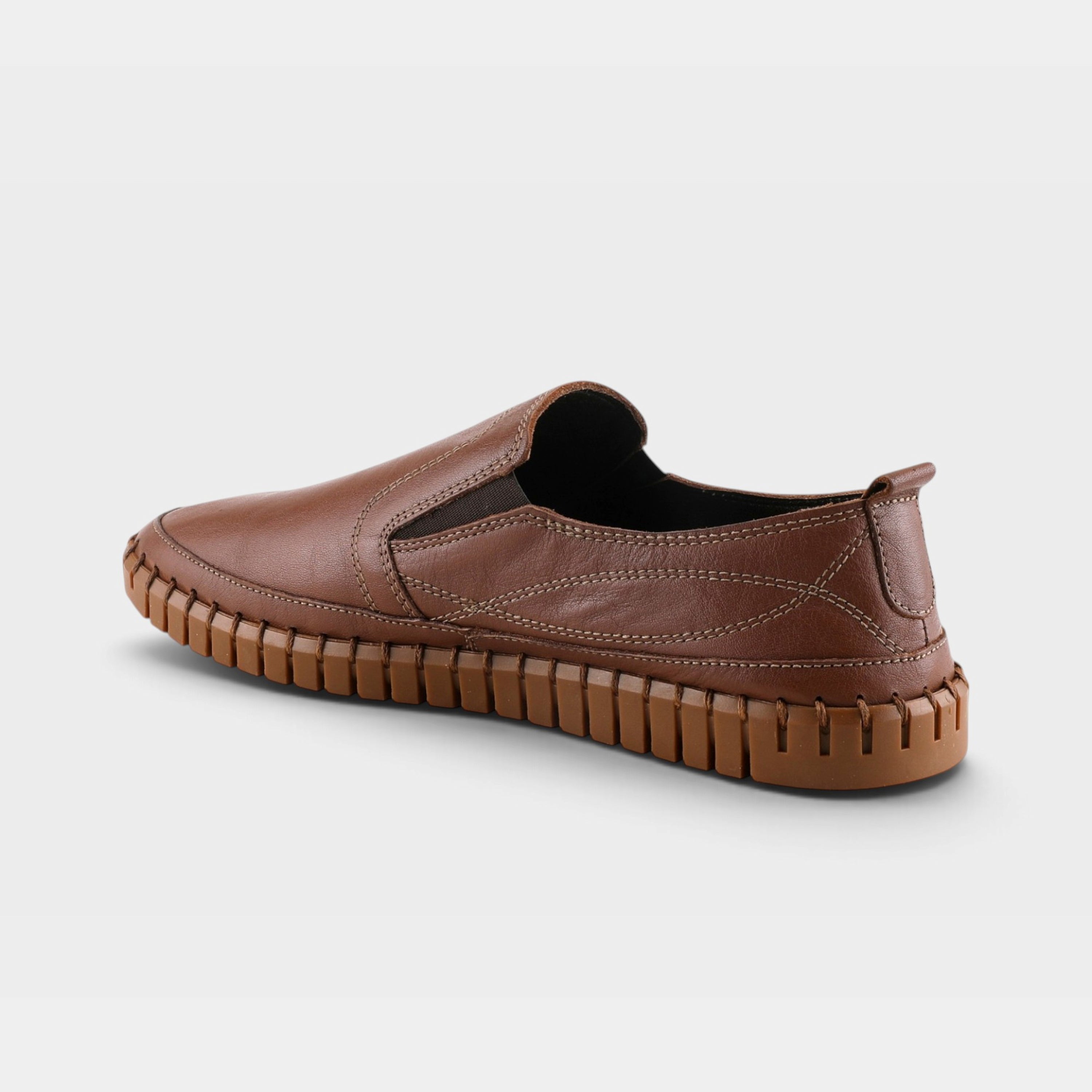 Spring Step Men Whip Brown Shoe