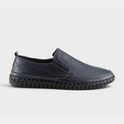 Spring Step Men Whip Navy Shoe