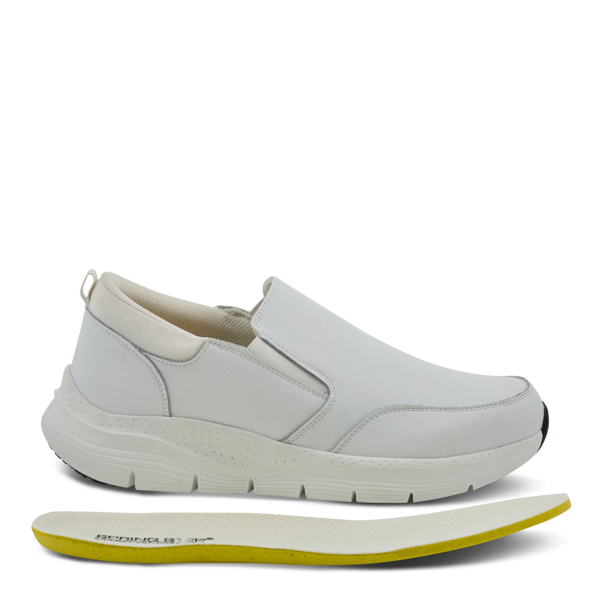 Spring Step Professional SPRING STEP PROFESSIONAL WHITAKER MEN'S SLIP-ON SHOES slip-on shoe with slip-resistant outsole